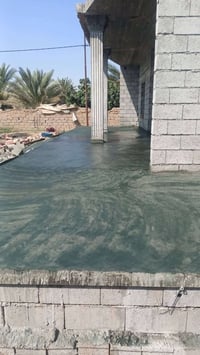 صب ارضيات • صب اساسات • تسليح وتسفيط