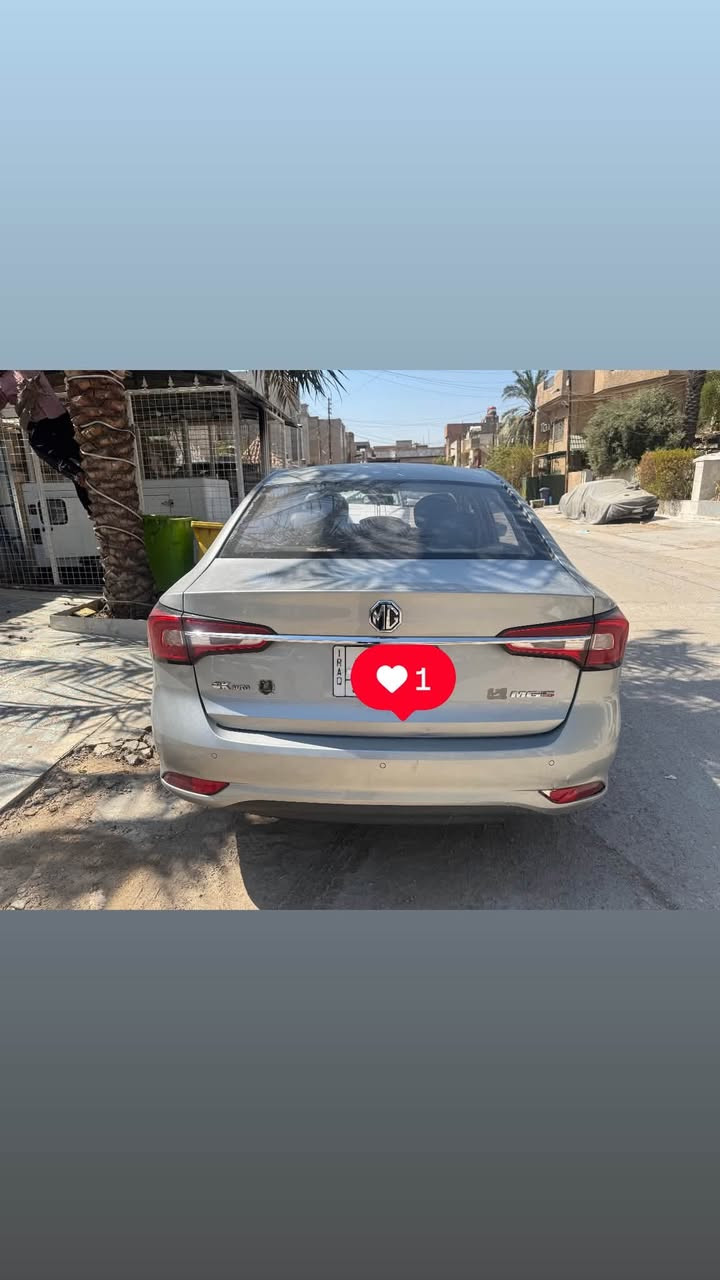 MG5 للبيع
موديل 2023 فئة كومفورت لون سلفر
رقم بغداد والسنوية باسمي نافذه لحد 2028 شهر5
ماخذتها من الوكالة زيرو فرع كرادة 62
تحكم ستيرن شاشة حساسات خلفية كامره خلفيه
اشارات مرايا جانبية مثبت سرعة ماشيه 58الف
مكفوله كير ومحرك وتبريد وتدفئه وكهربائيات 
السعر المطلوب : 17 مليون دينار عراقي
موجودة ببغداد
***********
