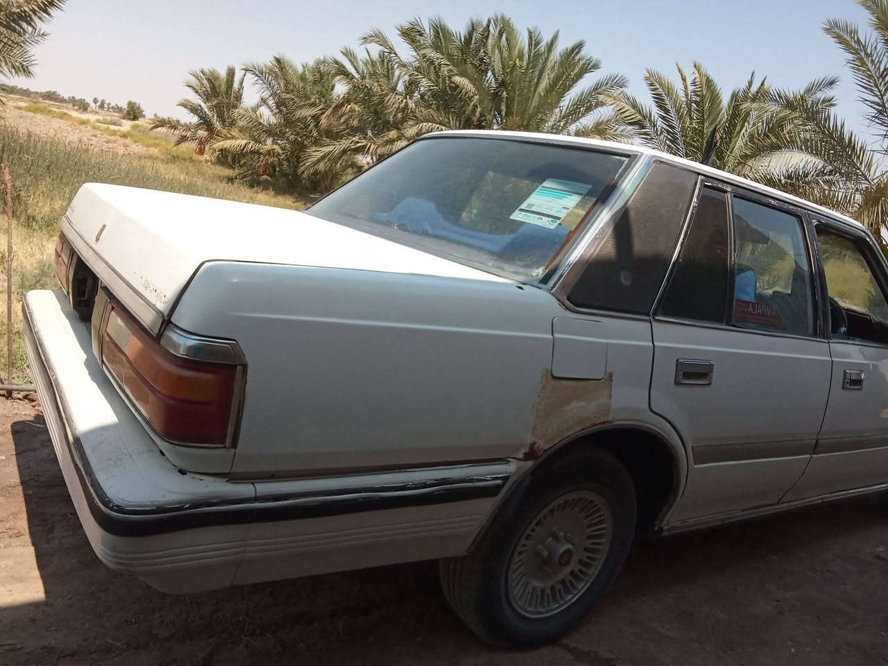 سلام عليكم سياره سوبر للبيع  موديل 87 سياره جهازه مكينه بلاد كير عادي رقم انكليزي تحويل ثاني يوم رقم بغداد السعر 38وبيها مجال 
تفاصيل الخاص موجود
رقم الهاتف ***********
