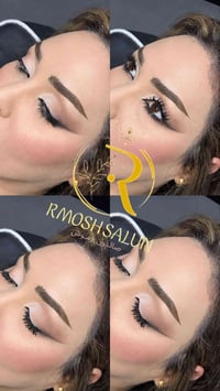 صالوون رموش  نص مكتوب في الصور: - RMOSH SALON - صالون رموش