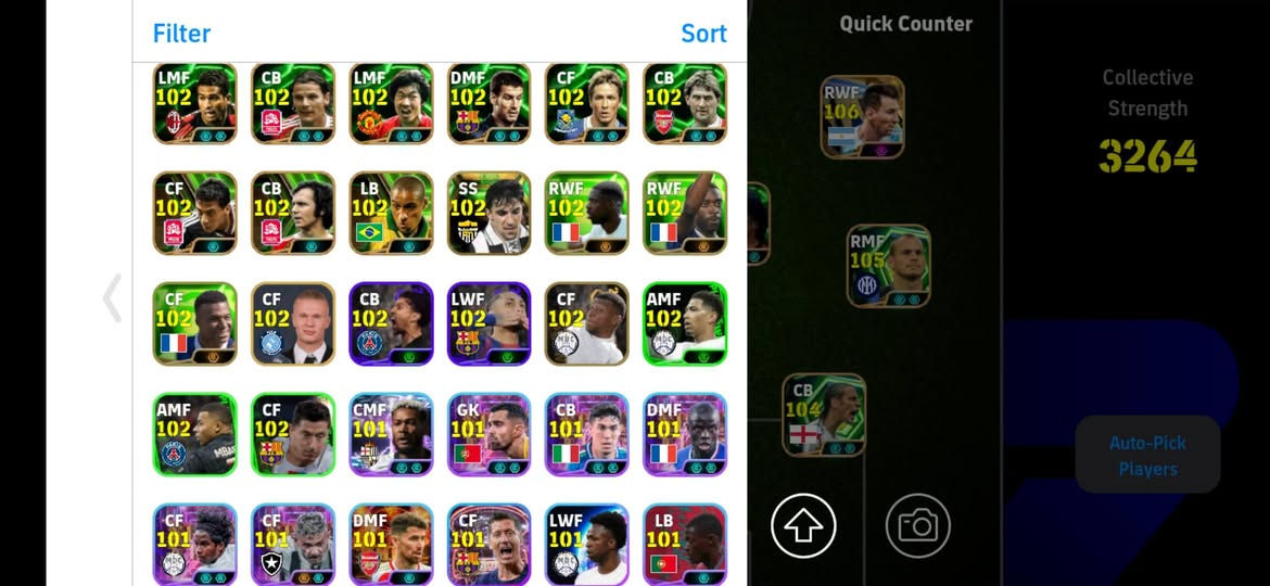 للبيع فقط 250 ألف ماستر او وجه بوجه
متواجد في اربيل والموصل

حساب قديم من 2019

3 لاعبين Epic-Big Time
63 لاعب Epic
29  لاعب Highlight - Show Time
أكثر من 100 لاعب Highlight
أكثر من 180 لاعب Trending
أكثر من 190 لاعب Standard بمهارات متعددة ومكررة مثل double touch، first time shot، through passing, long range shooting, long range curler, one touch pass و  غيرها من المهارات/ جاهزين للدمج مع اللاعبين الاساسيين

نقاط الخبرة
1. 10000×1769
2. 4000×1193
3. 1000×2460
4. 100×85

رمز القوة العشوائية 43 بطاقة
رمز القوة المتقدمة 640 بطاقة 
رمز الموضع 101 بطاقة
8 مدربين دبل بوستر من اجمالي 13 مدرب
والعديد من المميزات الأخرى

واتساب ***********

نص مكتوب في الصور:
- BVB 09 Collective Strength 3264 FOOTBALL GK 105 CB 105 CMF 103 DMF 103 RMF 104 DMF 104 LMF 104 CF 104 CF 105 CF 105 CF 105 CF 106 LWF 105 CF 108 RWF 106 LMF 104 AMF 109 AMF 107 RMF 105 CB 105 CB 103 CB 104 GK 105
- Filter Sort Quick Counter Collective Strength 3264 Auto-Pick Players
- Filter Sort 102 102 102 102 102 102 102 102 102 102 102 102 102 102 102 102 102 102 AMF 102 102 101 101 101 101 101 101 101 101 101 101 Quick Counter 106 105 104 Collective Strength 3264 Auto-Pick Players
- Filter Sort CB 101 AMF 101 CF 101 LWF 101 DMF 101 RWF 101 GK 101 AMF 101 SS 101 AMF 101 GK 101 CMF 101 GK 101 RB 101 RMF 101 RMF 101 SS 101 LB 101 CF 101 LB 101 LMF 101 CMF 101 CMF 101 LWF 101 AMF 101 CF 101 CF 101 CMF 101 LWF 101 AMF 101 Quick Counter RWF 106 RMF 105 CB 104 Collective Strength 3264 Auto-Pick Players
- Filter Sort DMF 100 CF 100 CMF 100 RMF 100 CMF 100 SS 100 GK 100 CMF 100 DMF 100 CF 100 CMF 100 RWF 100 CMF 100 CMF 100 SS 100 CF 100 CB 100 RWF 100 CMF 100 CMF 100 CB 100 DMF 100 DMF 100 CB 100 AMF 100 CMF 100 CF 100 CMF 100 GK 100 CMF 100 Quick Counter RWF 106 RMF 105 CB 104 Collective Strength 3264 Auto-Pick Players
- Filter Sort CMF 100 CB 100 LWF 100 DMF 100 CB 100 CB 100 CB 100 LWF 100 CF 100 CF 100 CF 100 DMF 100 RB 100 CF 100 LWF 100 RB 100 GK 100 CMF 100 CF 100 LWF 100 LB 100 GK 100 LWF 100 LMF 100 AMF 100 CMF 100 RB 100 CMF 100 LB 100 RMF 100 Quick Counter RWF 106 RMF 105 CB 104 Collective Strength 3264 Auto-Pick Players
- Filter Sort GK 99 LMF 99 AMF 99 RB 99 CB 99 CF 99 CF 99 GK 99 CF 99 CF 99 DMF 99 LWF 99 GK 99 CF 98 CF 98 RB 98 CF 98 RWF 98 RB 98 GK 98 GK 98 CB 98 RMF 98 LMF 98 DMF 98 CF 98 LMF 98 CF 98 CF 98 DMF 98 Quick Counter RWF 106 RMF 105 CB 104 Collective Strength 3264 Auto-Pick Players
- Filter Sort CMF 98 CB 98 CF 98 CF 98 DMF 98 RB 98 CF 98 LB 98 CF 98 RWF 98 CB 98 CMF 98 CMF 98 CF 98 CF 98 CMF 98 CF 98 CMF 98 RWF 97 LWF 97 RWF 97 LB 97 RMF 97 LB 97 CF 97 RB 97 GK 97 CB 97 RMF 97 RB 97 Quick Counter RWF 106 RMF 105 CB 104 Collective Strength 3264 Auto-Pick Players