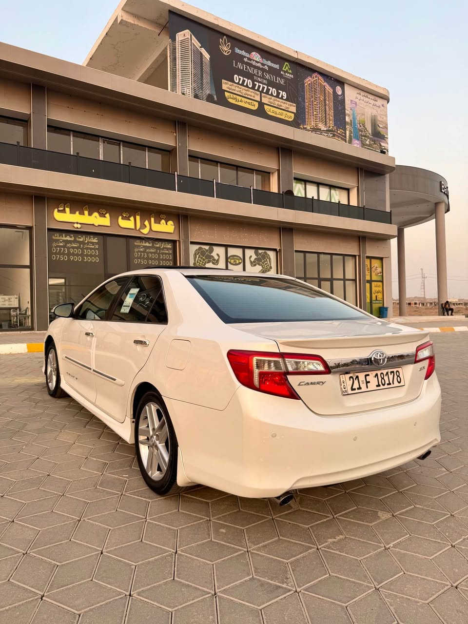 ***********
🚘 كامري 2013 GLX فول مواصفات

🔹 قباط مواصفات خليجي
🔹 وارد شركة، من الدعام للدعام بشرط
🔹 اللون أبيض صدفي مرغوب ، حيل جميل ونظيف
🔹 بدون صبغ حتی دعامیات مابی صبغ 
🔹 السيارة فقط بيها مکانین بارد
🔹 السيارة لوك
🔹 السيارة باسمي، سنوية جديدة و هزە جدیدە

المواصفات:
🔹 سلايد
🔹 سكان فوليوم
🔹 كشن كهرباء
🔹 كشن جلد، تبريد وتدفئة
🔹 حساسات أمامية وخلفية
🔹 لايت عالي وواطي
🔹 شاشة وكاميرا
🔹 گير عادي وأوتوماتيك
🔹 ستاير بلاد كهرباء
🔹 تبريد مركزي
🔹 داخلية صفراء وفورميكا
🔹 دوزة كامري
🔷یدە نیکل 
🔷٥ ویل کب  
🔹 گير ومكينة وتاخم بيش بشرط
🔹 تايرات جديدة

💰 **السعر: 143 ورقة و بی مجال **

📞 ***********

📱 واتساب: ***********

🚘 بۆ فرۆشتن کامری ٢٠١٣ GLX فول مواسەفات

🔹 قەپاتی خەلیجی، واردی شەریکە، لە دەعامی  بۆ دەعامی بەشەرت
🔹 ڕەنگی سپی سەدەفی، زۆر جوان و پاک
🔹 بێ بۆیاخە دەعامیە کانیشی بۆیاخ نیە ، تەنها دوو جێ ساردی هەیە
🔹 سەیارەکە لۆکە و بەناوی خۆمەوەیە
🔹 سەنەوی تازە و هەزەی تازە

مواسەفات:
🔹 سڵاید
🔹 سوکان ڤۆلیۆم
🔹 کوشن کارەبا
🔹 کوشن جلد، سارد و گەرم
🔹 حاسەی پێشەوە و دواوە
🔹 لایتی بەرز و نزم
🔹 شاشە و کامێرا
🔹 گێری عادی و ئۆتۆماتیک
🔹 پەردەی بیلاد و کارەبایی
🔹 تەبریدی ناوەندی
🔹 ناوی زەرد و فۆڕمیکا
🔹 دۆسەی کامری
🔷یەدە نیکل 
🔷 ٥ ویل کەپ 
🔹 گێر و مەکینە و تاخم پێشی بەشەرت
🔹 تایەی تازە

💰 نرخ: ١٤٣ وەرەقە و مەجال

📞 ***********
📱 واتساپ: *********** كركوك, العراق
