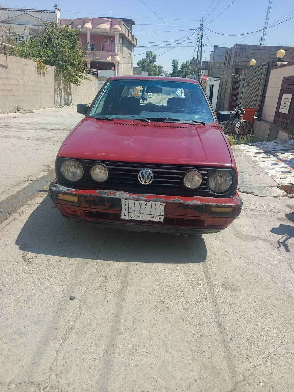 كولف للبيع رقم كركوك سنويا كرتوني موديل 91 شرط تحويل شرط وكاله سياره جاهز من كول شي سعر 15 ‏‪***********‬‏مكان سياره كركوك رقم موبيل
