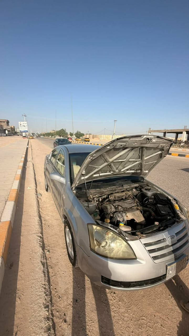 معلومات السيارة المعروضة:
* نوع السيارة: شيري A5
 * الموديل: 2011
 * الرقم والسنوية: رقم بابل، باسمي شوكت متريد مداور بليعجبك، والسنوية نافذة لغاية 2031
 *  السياره مصبوغة جمالة، ومكفولة من كل ضربة
 * المحرك والكير: محرك وكير كامري (أبو الجف 1800)
 * الإضافات والمواصفات:
   * تبريد وتدفئة شغالان بكفاءة
   * حساسات خلفية
   * شاشة عرض مع كاميرا دوارة
   * السيارة جاهزة ولا تحتاج إلى أي نقص السعر 40$ مكاني نجف حي المكرمه ارقام التلفون ثنينهن بيهن واتساب *********** اثير اتصال
واتساب *********** اسيا اتصال
