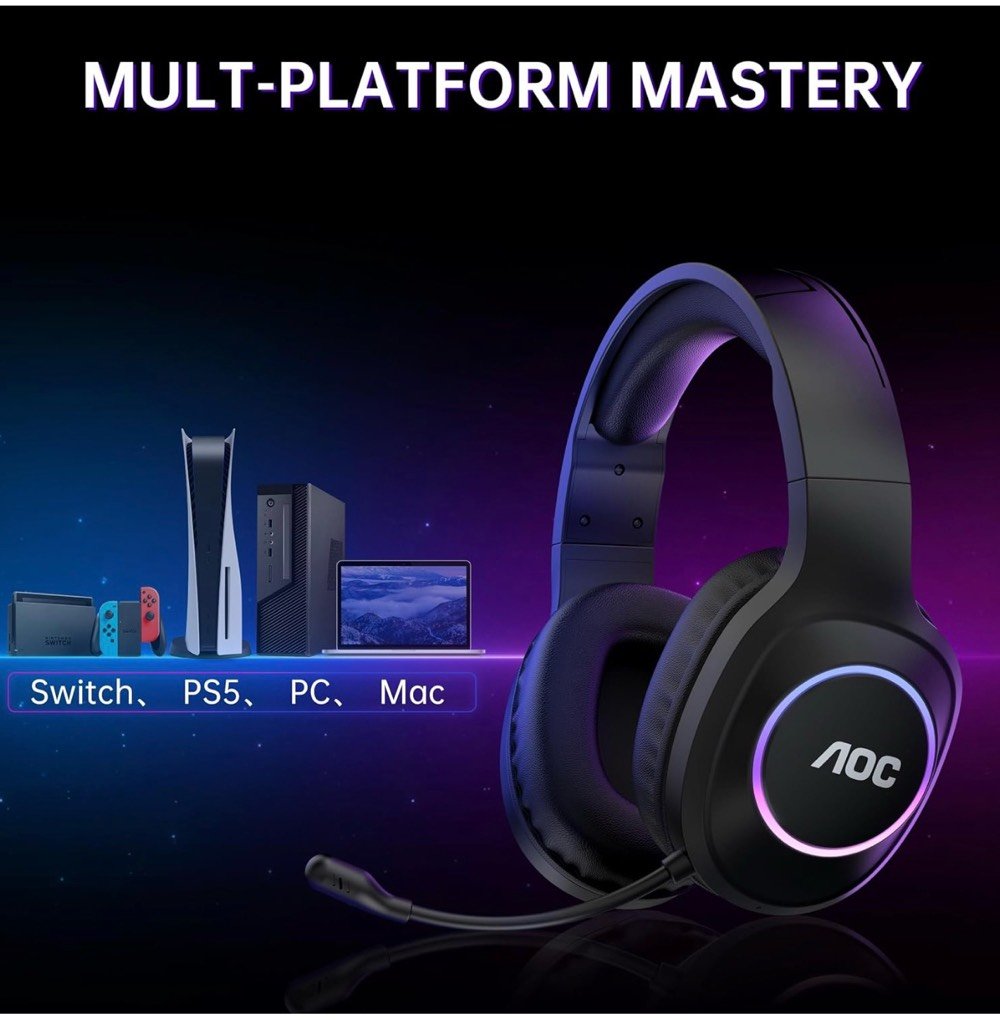 🎧🔥 AOC Gaming ACG2502 – سماعة ألعاب لاسلكية احترافية 🎮

استمتع بصوت غامر وراحة عالية مع سماعة AOC Gaming ACG2502، المصممة لعشاق الألعاب والمحتوى الترفيهي. ⚡

🌟 أبرز المميزات:
🔹 اتصال 2.4GHz + Bluetooth 5.4 + سلكي 3.5mm 📡
🔹 زمن استجابة منخفض يصل إلى 20ms ⚡
🔹 مشغلات صوت 50mm Graphene لصوت واضح وقوي 🎧
🔹 صوت محيطي افتراضي 7.1 🔊
🔹 بطارية تدوم حتى 45 ساعة 🔋
🔹 ميكروفون مرن مع تقليل الضوضاء 🎙️
🔹 تصميم Over-Ear مريح لجلسات اللعب الطويلة
🔹 وزن خفيف حوالي 239g ✨

💥 صوت قوي + اتصال سريع + راحة طويلة = تجربة Gaming متكاملة!

📲 للطلب والاستفسار عبر واتساب:
***********

🚚 توصيل إلى كافة محافظات العراق 🇮🇶
