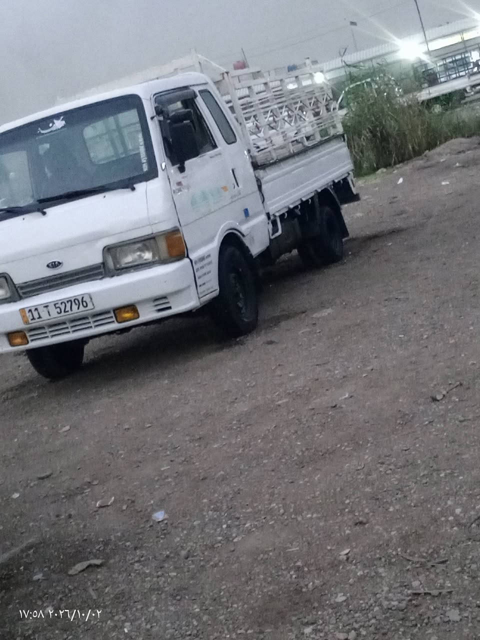 السلام عليكم كيا للبيع موديل 94 سياره مكينه كير اكسن شاصي مقفول مكينه بيها خيط بخار سياره بيها مكانات صبغ سياره رقم بغداد انكليزي بسم جاري سنوية 31 سياره مصفرة شرط التحويل محجر كاملة سياره خير من الله سعر 48 وبيها مجال رقم الهاتف *********** انتصل وتدل

نص مكتوب في الصور:
- ١٧:٠٨ ٢٠٢٦/١٠/٠٢
- ١٧:٣٦ ٢٠٢٦/١٠/٠٢
- 17:35 2026/10/02
- ١٧:٣٥ ٢٠٢٦/١٠/٠٢