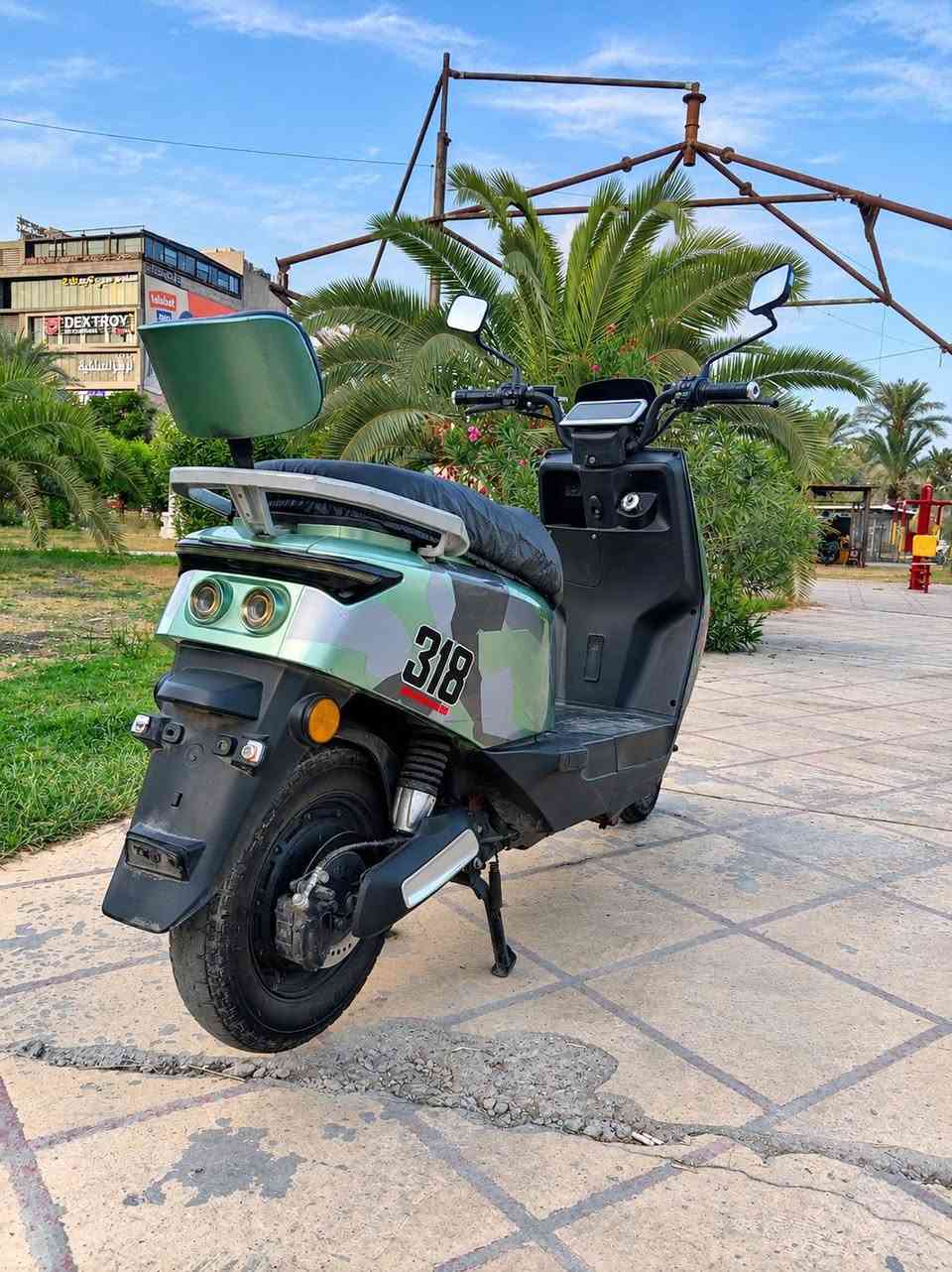 دراجه شحن • بطاريات جديدة • ٦٠كم شحنة