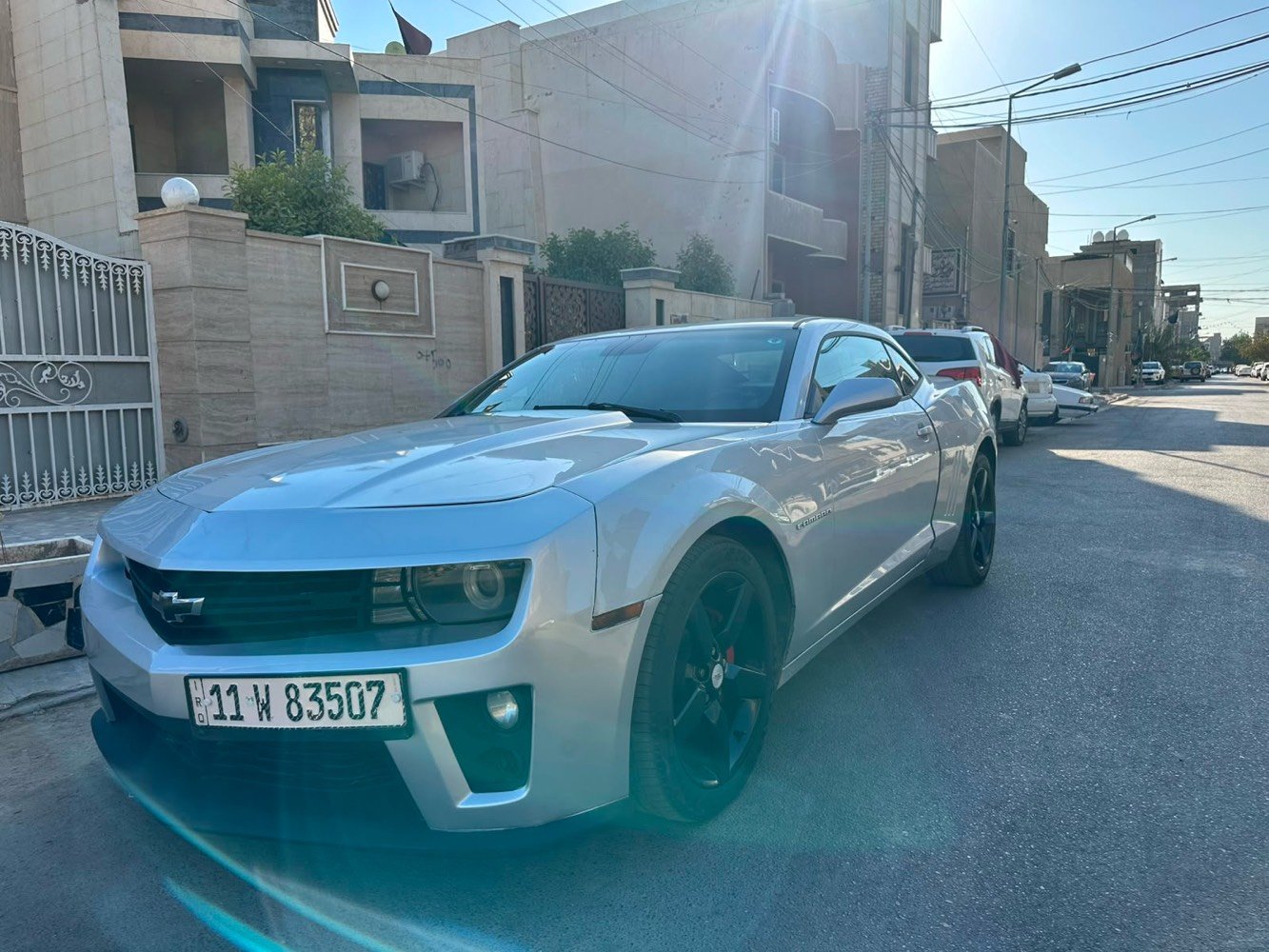 السلام عليكم
كمارو موديل12
Lt 3.6
حادثها اربع قطع 
بغداد رقم جديد
 تخم تاير تبريد 
كير مكينه خير من الله 
 داخل نضيف كامل مابي نقص 
مكاني بغداد  
الغدير 
الاتصال على***********