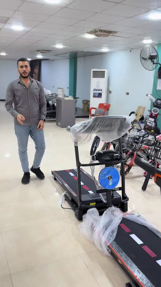 🔥🔥 أجهزة الجري صارت متوفرة 🔥🔥 إذا ناوي تبدأ رياضة وتجهز بيتك بأجهزة جري قوية، هسه فرصتك 😍💪 🏃‍♂️ متوفر بأوزان تحمّل مختلفة: 🔸 120 كيلو 🔸 130 كيلو 🔸 145 كيلو 🔸 150 كيلو 💥 وكلها بعروض أقساط نار 🔥🔥 اختار الجهاز المناسب إلك واستفاد من العرض قبل لا يخلص! 🛑 للاستفسار أكثر: مراسلة الصفحة 📞 أو الاتصال على: *********** 🕐 أوقات الدوام: من 8:30 صباحاً إلى 6:30 مساءً 📍 العنوان: بعقوبة – خلف الأسواق المركزية
