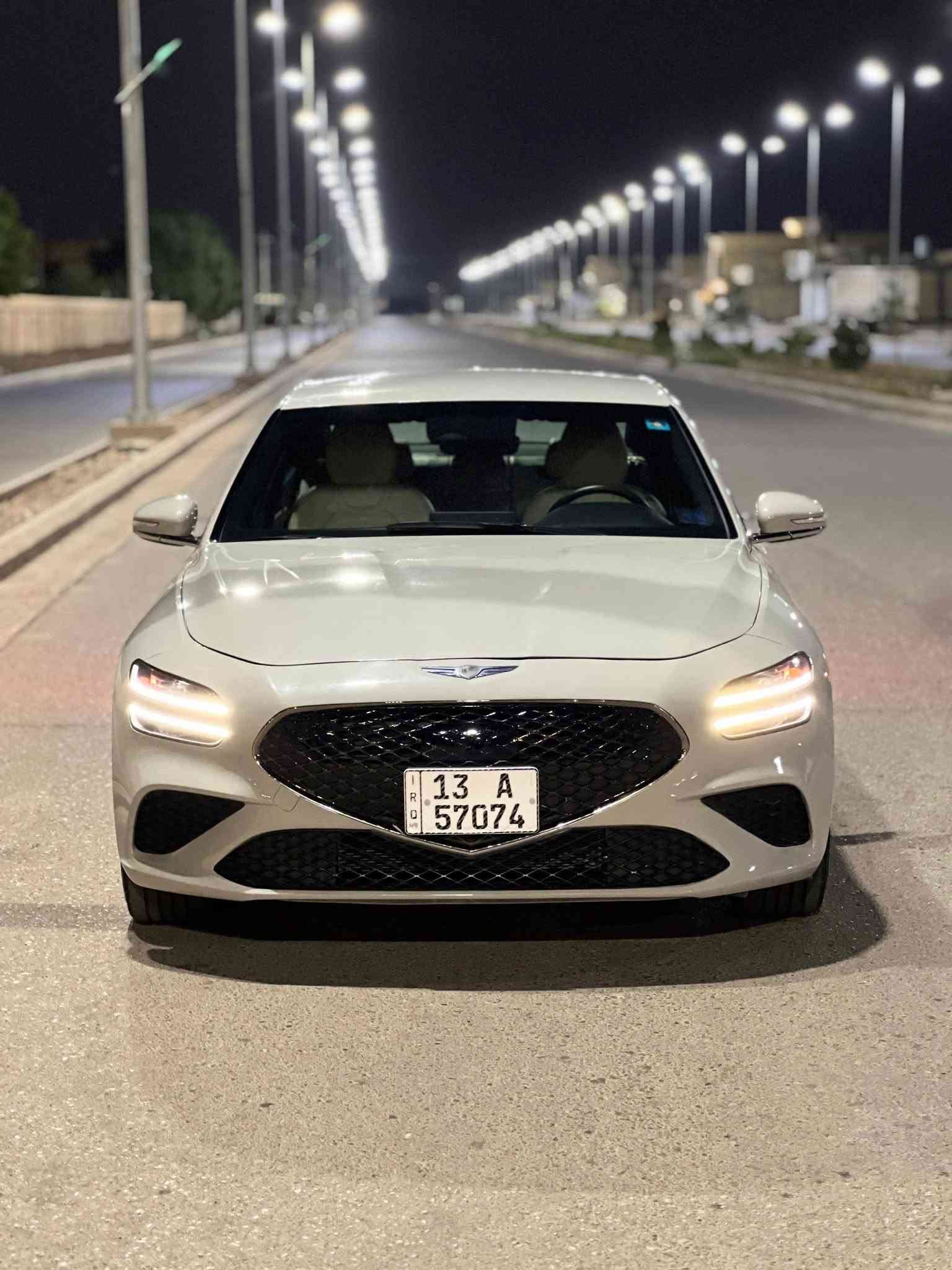 السلام عليكم …
سيارة مرقم كتاب شهداء ميسان وكاله عامه 
Genesis “G70” 2025 
لون مميز♥️
4 سلندر توربو 

مواصفاتها 
رادار امامي 
رادار خلفي 
رادار جانبي 
كاميرة خلفية 
شفتات ستيرن 
انضمة قيادة 
ايكو نورمال سبورت  سبورت بلاس
تدفئة ستيرن 
كشنات كهرباء 
شاشة كار بلاي اندرويد اوتو 
كشنات تدفئة 
تشغيل عن بعد 
بصمة
اشاير بلمري 
قيادة ذاتية 
مثبت سرعة 
نقطة عمياء 
جنطة كهرباء
والمواصفات البقية معروفة بالجينسز
 
ماشيه 9 ميل 
حادث السيارة جاملخ صفحة السايق  مصلح نفس ومصبوغ والبنيد بي تعديل بارد كلش بسيط السيارة  
السيارة امانة الله حيل حيل نضيفة 
مكاني بلعماره 
 *********** وأتساب فقط
