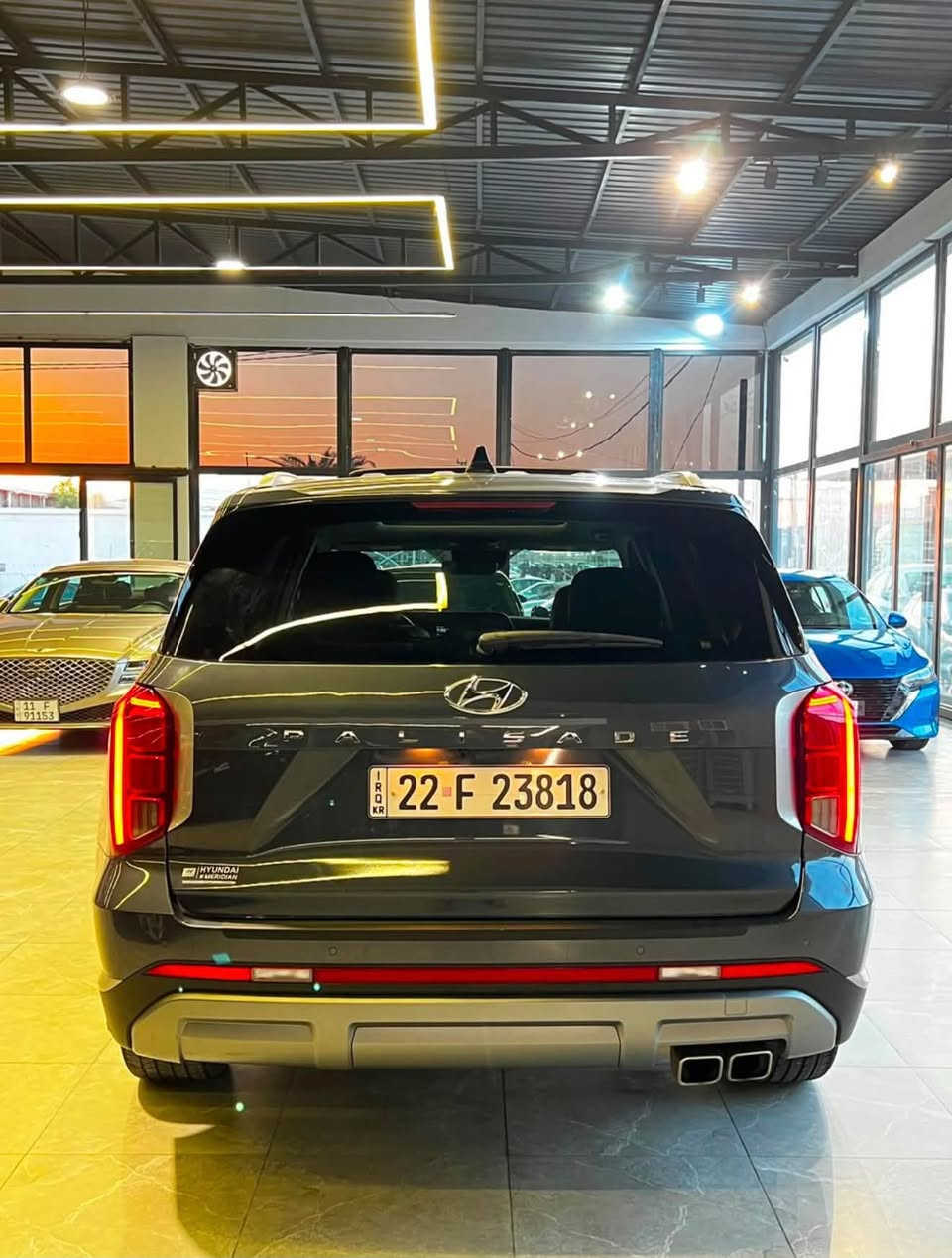 Hyundai palisade  2024لمتدد
هونداي بلسايد لمتددجديده ونظيفه جدا

فقط بيع  السعر 268$ بيها مجال قليل بعد المعاينة

موديل: 2004

الضرر جاملغ +باب تبديل وصبغ وملاون بالباب الخلفي
 المحرك   v6    3.8 

بصمة تشغيل + بصمة ابواب 
 
 رادار امامي  + خلفي 

كامرات عدد 6  360 درجة 

كشنات امامي خزن ميموري 

كشنات كهربائي تدفئة وتبريد

داخل اسود ملكي

انارة داخليه (محيطيه) + انارة دشبول 

بردات جانبية

تبريد مركزي امامي + خلفي منفصل التحكم

تحكم ستيرن + شفتات

تدفئة ستيرن 

مرايا هيتر + تعتيم 

صندوق كهربائي شفط + اربع وضعيات فتح صندوق

وضعيات قيادة  (٥)

ويل كب حجم  ٢٠ 

اوتو هولد + نقطة عمياء 

سايد بريك بصمة + مثبت سرعة

شحن وايرلس 

إشارات بالمرايا  + إشارات جانبيه

اوتو بريك 

تحديد مسار

شاشة ديجتال كبيرة

تشغيل عن بعد 

دفع رباعي 

نظام مانع انزلاق 

 نظام نزول منحدرات كشنات Vip منفصل 

 وبعد بيها هواي مواصفات

 السعر 268مرقم اربيل ترقيم جديد بيها مجال كلش قليل بعد المعاينه
***********
***********

