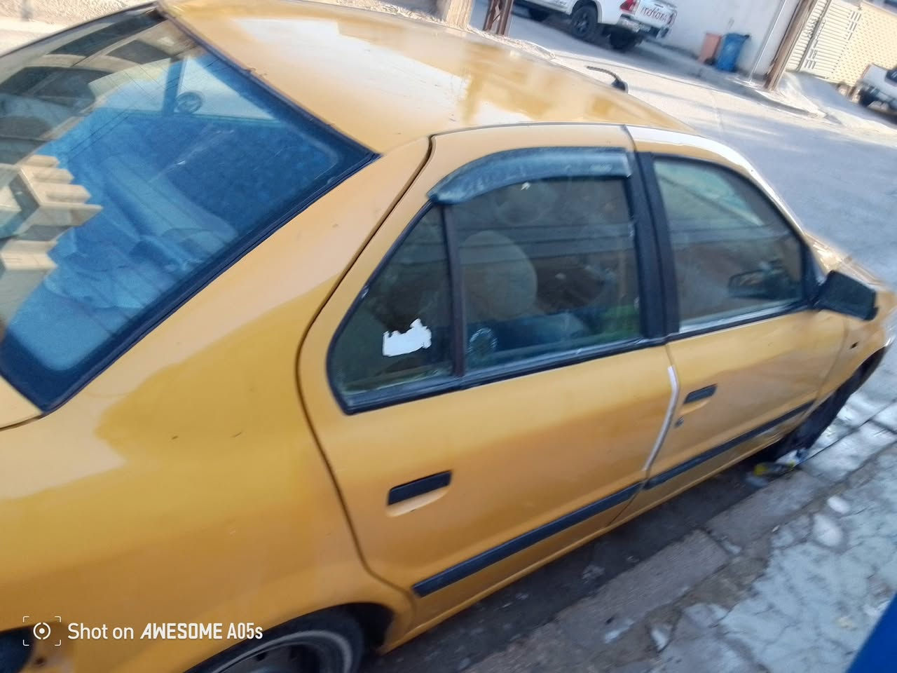 سلام عليكم سمند موديل 11سيارة مابيهة خياسات نضيفة بيهة ضربة بل جاملغ امامي مبدل وبنيد فقط سيارة مصفرة هية وغرامات سيارة عوزهة ولفات عوجتهن وتركتهة ماصلحتهة متوازي على بيعتهة ب18وبيهة مجال مكاني بغداد حي الجهاد ***********وتساب

نص مكتوب في الصور:
- Shot on AWESOME A05s
- 33/619 Shot on AWESOME A05s
