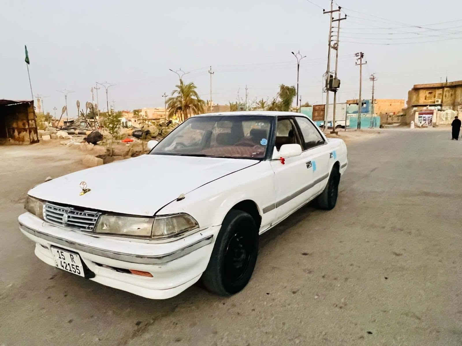 سلام عليكم للبيع مارك 1991 سياره مكينه كير حداديه تخم تيرات كهربائيات كله شغاله سياره حلوه ونضيفه مال جناي وشري بيه خير ويدلل مروس ترهم العنوان ناصريه قضاء الاصلاح سعر 25 وبيه مجال @ *********** @
