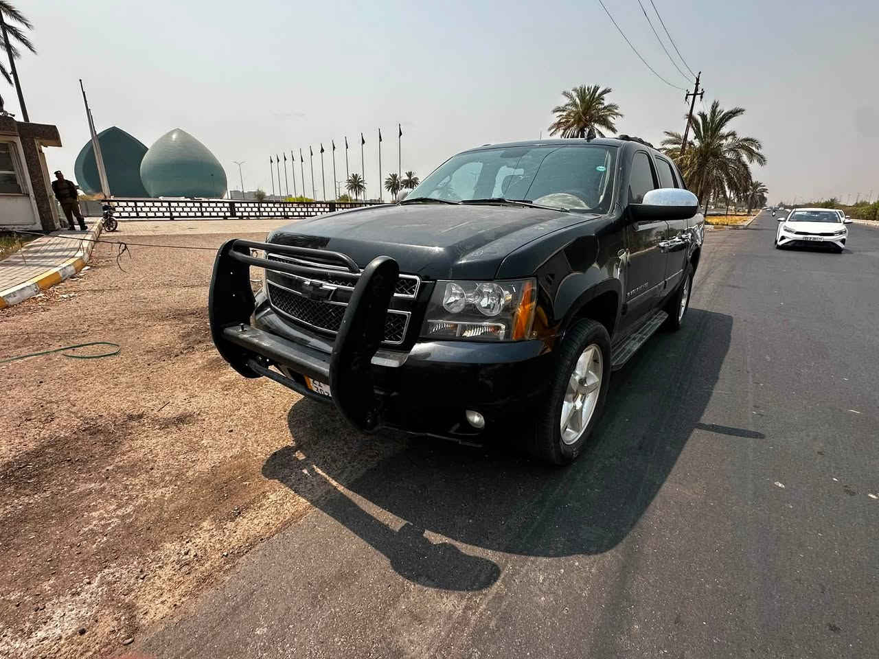 السلام عليكم
افلانج تاهو 2007 LTZ فول للاخير 
رقم سليمانيه بسمي 
حادث بابين وبيه 3 قطع صبغ ابيع حزام 
اكفل الدواخل كلهن 
كير محرك حداديه تبريد كفاله 
رايده 118 بي مجال 
مكانه بالحله 
***********
