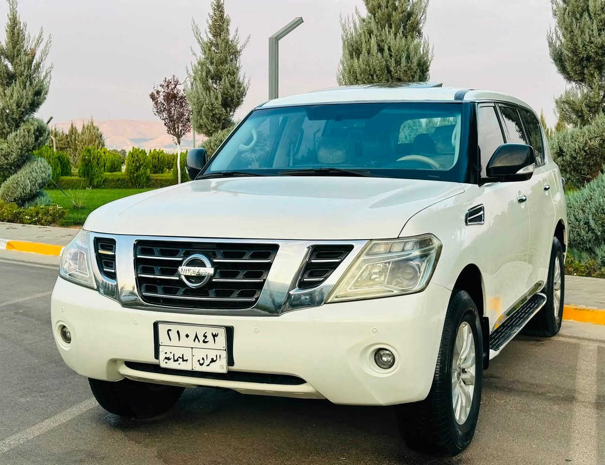 Nissan patrol  SE PLATINUM  2010
...﷽ ... 

ارخص  و  سعر  باترول بل عراق ‎(سعر188$ورقه)  

نيسان باترول2010 se  فئة پلاتينيوم

‎سیارة خليجي شةركة سردار.  
‎🔹محرك 8صلندر) مرغوب  
  
‎فول مواصفات
‎🔹مكفولة كفالة عامة بدون صبخ بدون بارد
‎فول فول مواصفات🔹
‎دواخل بيجي ،سلايد ، ،زنون بلادي
 , 
‏‎,ثلاجة ,صندوق شفط , ,تحكمات ستيرن ,ستيرن كهربائ.DVD

‎سیارە ماشااللە حیل حیل حلوە و 🔹
‎كلـش كلش نظيف وحلوة وكل جسمها بشرط

‎محرك كير بشرط مامفتوح 🔹
‎سيارة حيل نظيفة كلشي عل بلاد لوك
‎سنوية جديد   

‎باسمي السنوية بشرط تحويل وغرامـة
‎سيارة مابيـها دينار مصرف كامل من كل نواحي
‎🔸مكان /داخل سليماني
‎🔸موبايل / []***********
