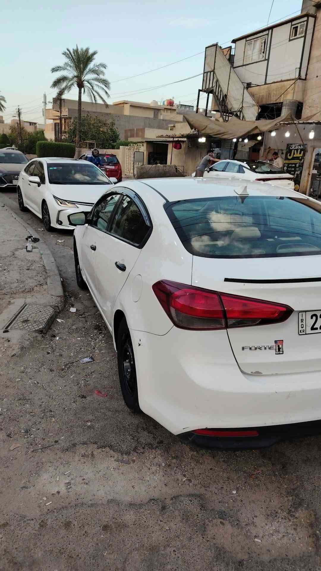 كيا فورتي موديل ١٧للبيع وارد أمريكي محرك ٢٠٠٠ دوش جاهزه خير من الله كامله تبريد كهربائيات كلها شغاله رقم اربيل  منضومه غاز السعر ب٩٥ وبيها مجال المكان بغداد الرقم ***********واتساب
