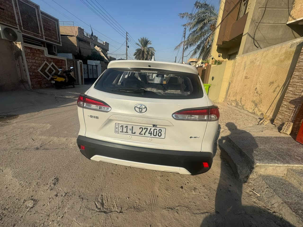 السلام عليكم كورلا كروس موديل 2024 فول مواصفات اربع كامرات حساسات اماميه خلفيه كشن كهرباء سياره كامله مكمله نضيفه ماشيه 20الف سياره كفاله عدى رصعه شبرين ب باب 
بصمتين اربع كامرات سياره رقم بغداد تحويل ثاني يوم كشنات جلد ابيضّ سياره حيل مرتبه وما متعوبه دهنها امشي عليه 5 آلاف وابدله وهوه ينمشي بي من ٨ الى ٩ آلاف 

العنوان بغداد البياع 
الرقم ***********
