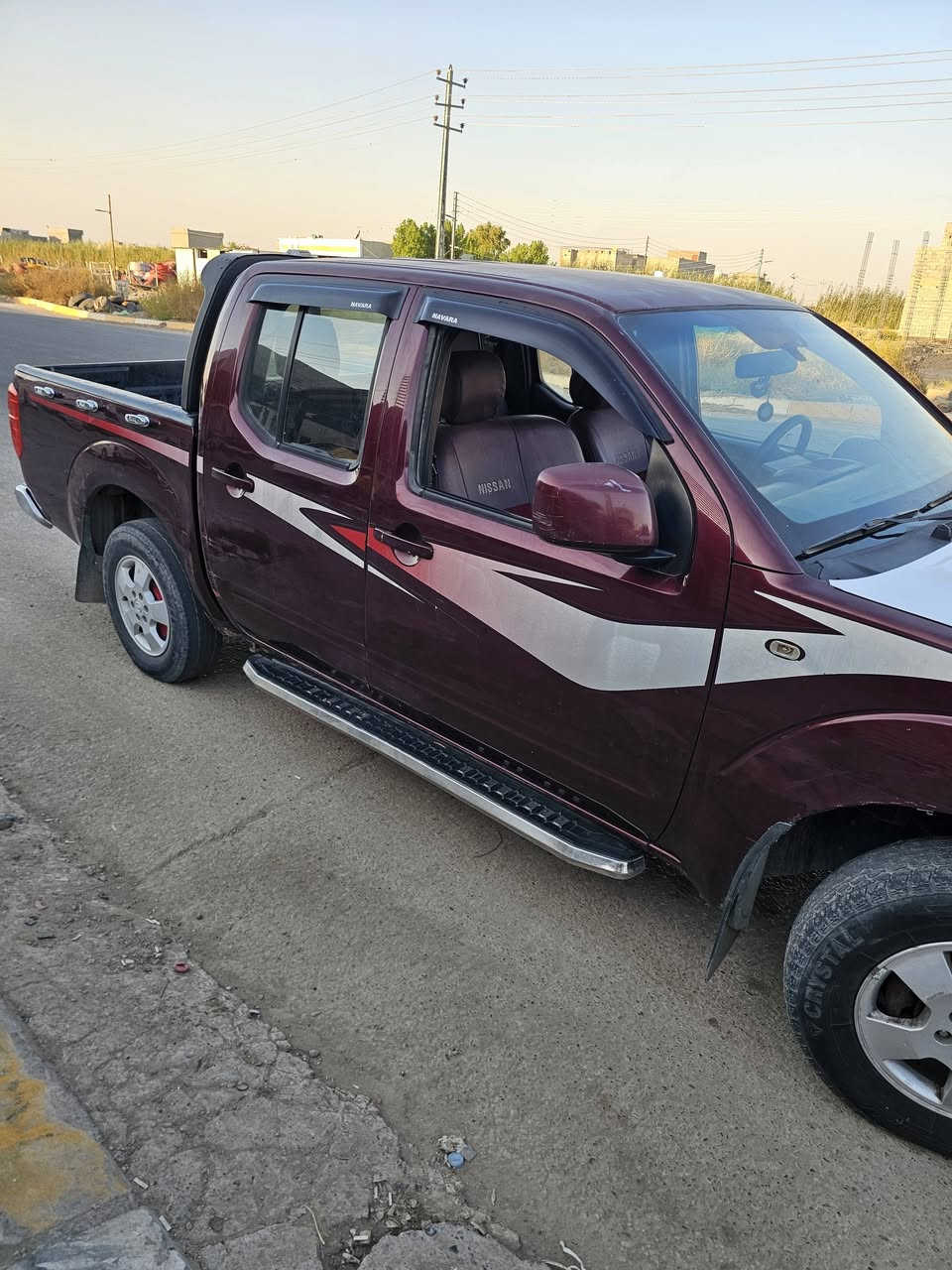 نيفاره موديل2009
محرك بطه اتماتي

منضومه غاز ام 100لتر 
بدون ضرر وبدون صبغ 
سياره خير من الله ماناقصها شي 
سنويه ساقطه من 2024
مكاني ديالى بعقوبه سعر 75 ورقه 

الاستفسار 
***********
