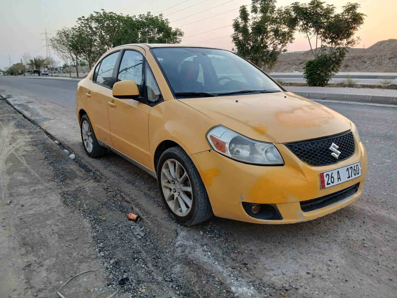 بيع او مراوس بخصوصي وانطي فرق من ال 25 ورقة ونازل
سوزوكي SX4 موديل 2008 وارد امريكي، ضرر الوارد باب السائق وجاملغ امامي اليمة مصلحات نفسهن بدون دواخل بدون ايرباك، مكينة 2000، كير ومحرك شرط، تخم تاير نظيف، صدر خلفي جيد، صدر امامي 70%، تدفئة شغالة، تبريد كمبريسر عاطل، غرفة نظيفة، كشر شوف العين يحتاج ترميم او صبغ حزام انت بكيفك، رقم صلاح الدين بأسمي، سنوية لغاية 2030، مكاني سامراء، رايدها 38 ورقة وبيها مجال شي بسيط، رقمي واتساب او اتصال ***********
