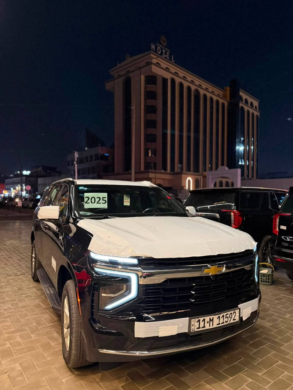 السلام عليكم تاهو 2025 LS مكفوله ماشيه ١٥ الف كيلو متر مكاني بغداد زيونه السعر 54,500 دولار ***********
