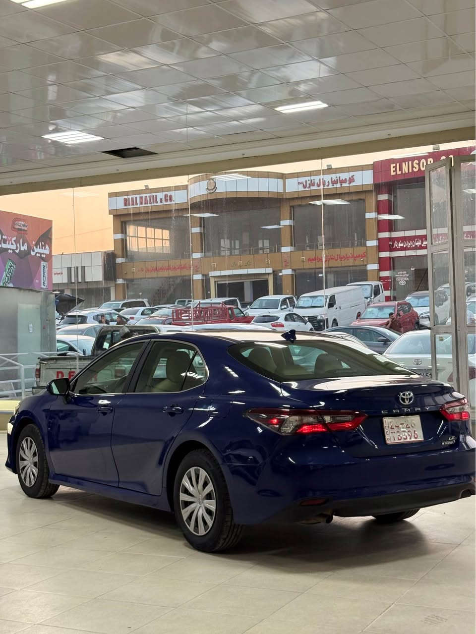 Toyota Camry | تویوتا کامری
.
مودێل: 2024
.
مواصفات; LE + Hybrid
.
رەنگ: نیلی 🔵
داخلی: سپی
.
محرك: 2.5L Hybrid - هایبرد
.
بوند سبغە + چاملغ تەبدیل (بەخ)
.
بێ داخلی - ئیرباگ دکمە سیستەمە
.
سعر: 175 مەجال
.
***********    کورەک + واتساب
.
زاخو - معرض(مهندکارس) زاخو, دهوك
