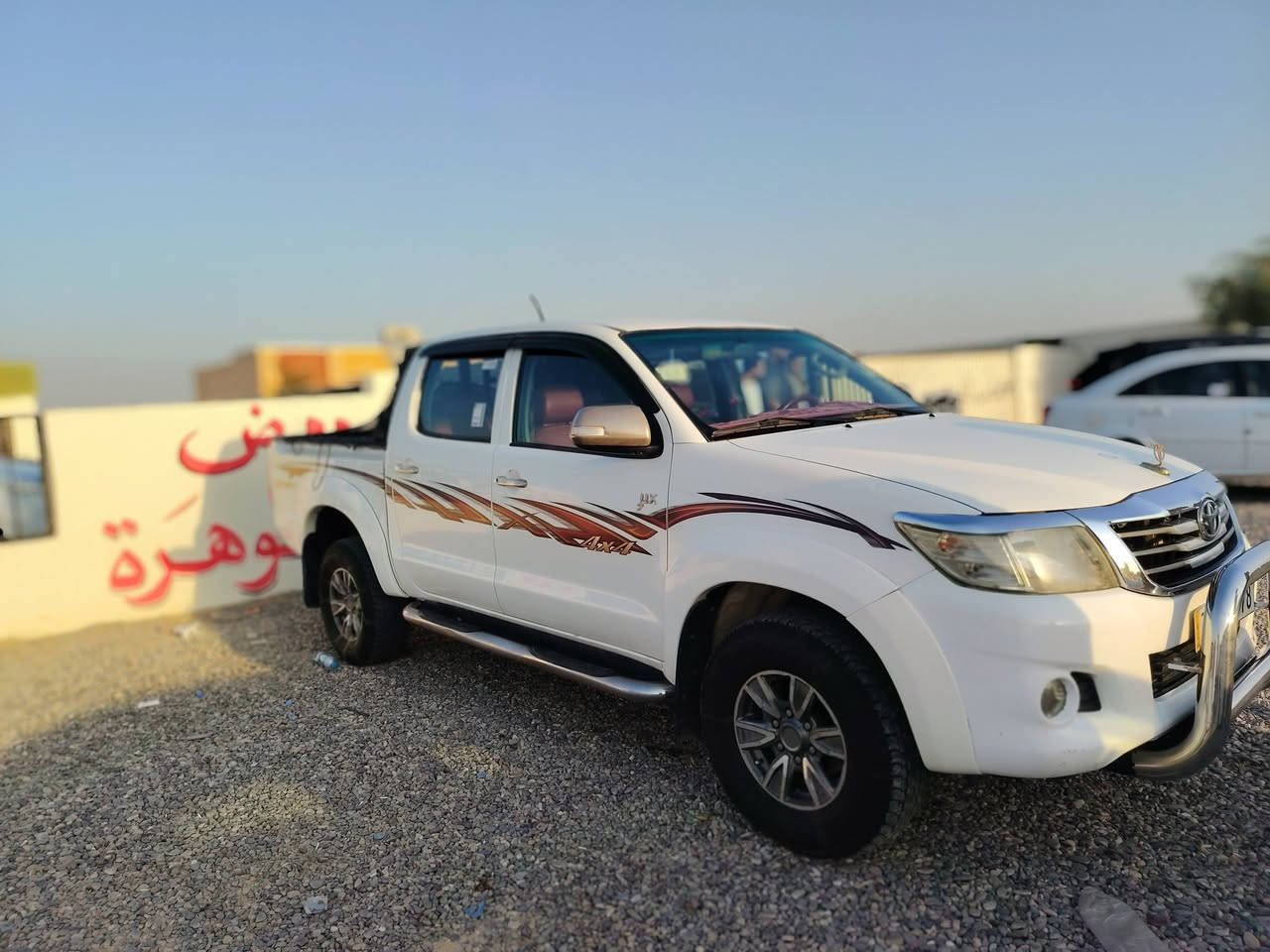 السلام عليكم عذاري 2014فور ويل بدون صبغ كير محرك شرط رقمها جديد رقم أربيل هزه وسنويه جديده كير اوتماتك السعر 215وبيها مجال شي قليل ***********

