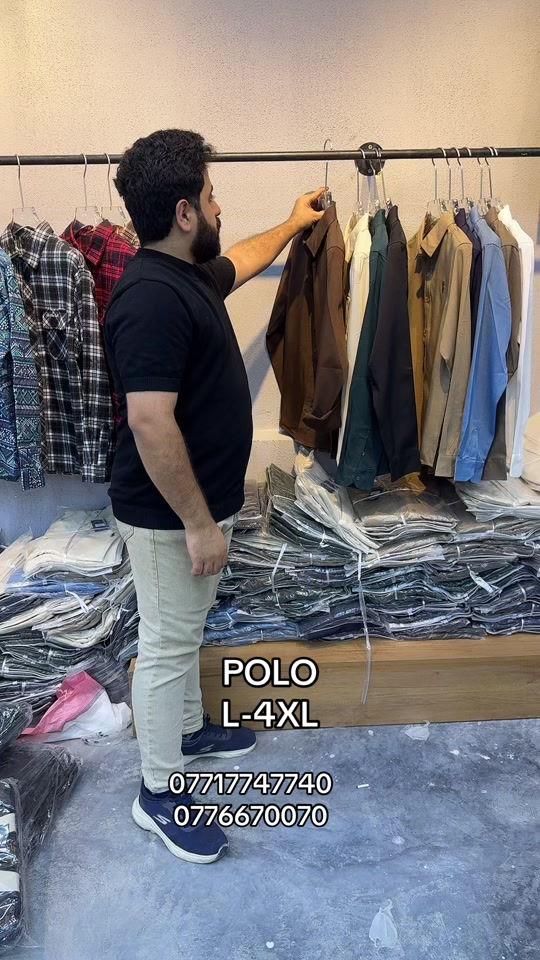 قميص بولو • مقاسات L-4XL