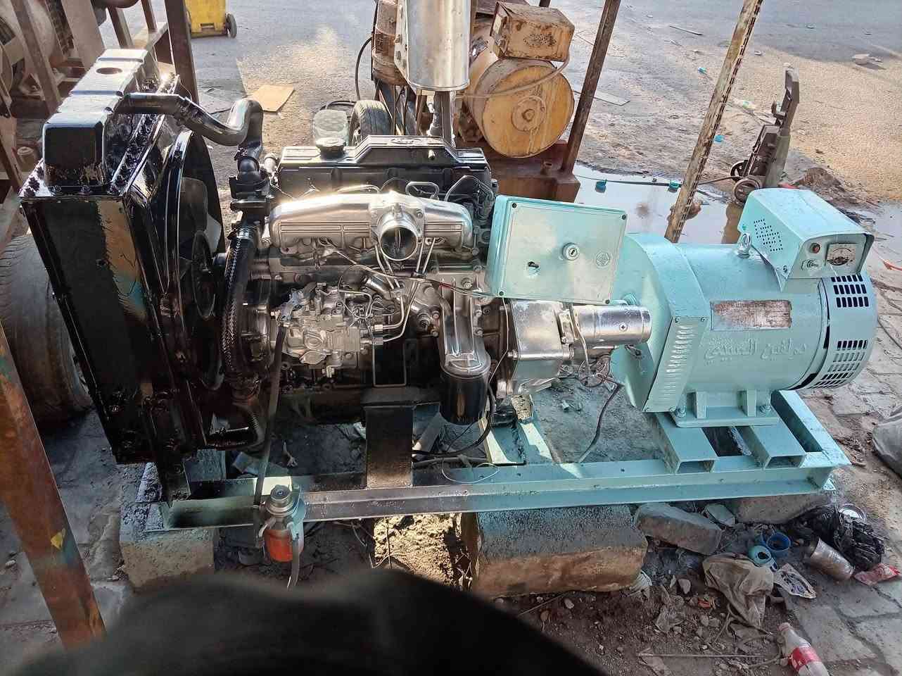 مولد كيا للبيع العنوان بغداد الكماليه السعر ١٣ بيها مجال *********** سنكل ٣٠كيفي
