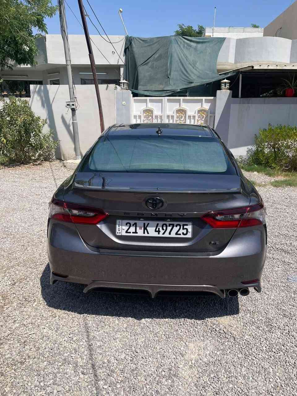 سلام عليكم 
كامري 24 
امريكي se
 السيارة بيه قطعتين تبديل بلاد فقط بدون صبغ وبارد وشخوط 
بدون ايرباك وبدون دواخل 
السيارة ماشية 19 الف مايل
السيارة مواصفاته معروفه se
باسمنه السيارة 
مكان خانقين 
***********
رجاء .السونار وحادث موجود بالمنشور 
الشراي يخابر 
السعر 205 وبيه مجال شي بسيط. خناقين, ديالى
