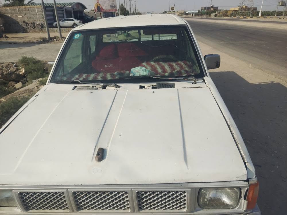 سياره للبيع بيك اب نيسان موديل ٨٧
سنويه لغايه 29
محرك نظيف وشاصي
شرط المداور ثاني يوم
العنوان الناصريه
موبايل *********** ناصرية, ذي قار
