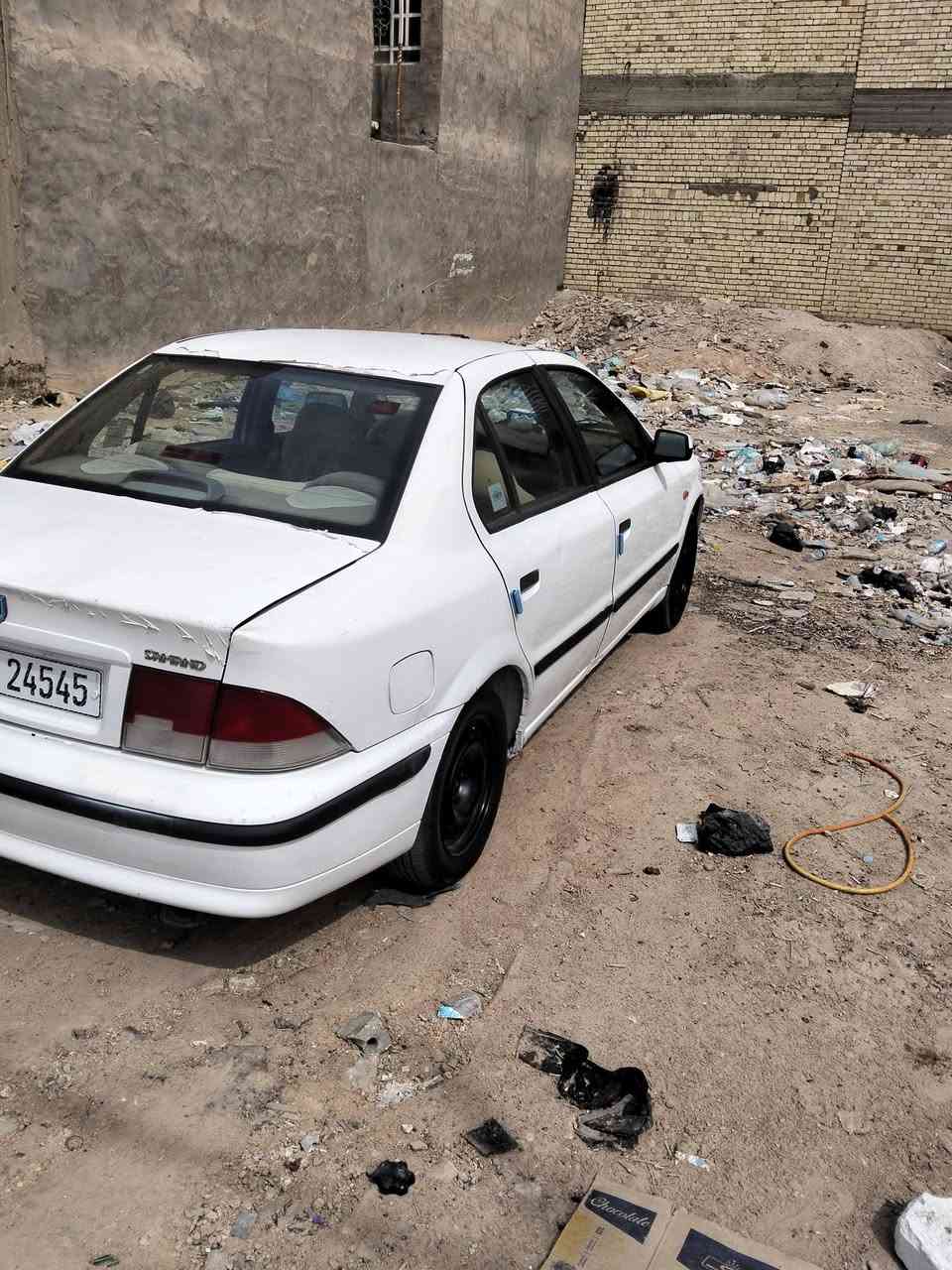 سلام عليكم
سمند موديل 11 رقمها بابل بأسمي مشروع وطني 
كير مكينه تبريد مكفول 
بيها صبغ جاملغ جهت العبري 
مكاني نجف كوفه
***********
