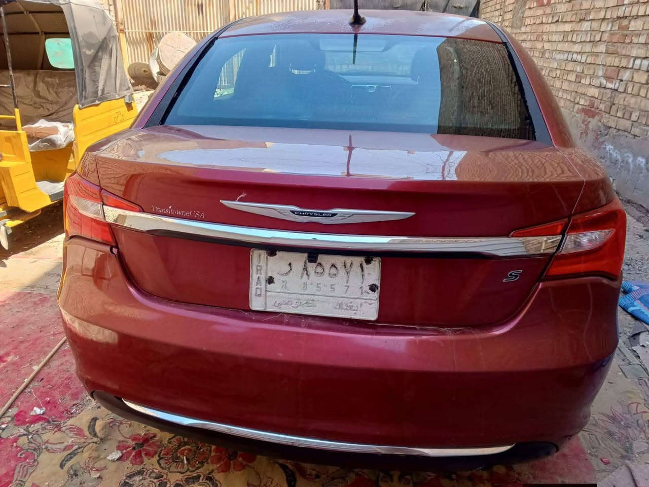 للبيع مكاني بغداد                Chrasler c200 2013
‏
‏
‏مكينه 2400   4 سلندر
‏
‏للاتصال  ***********
‏
‏
