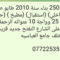 الرحمه منطقة ١٠٠٠٠ • ٢٥٠م • غرفتين
