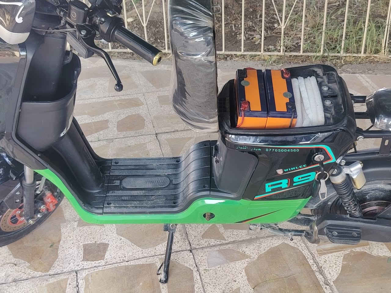 السلام عليكم
ماطور شحن للبيع R9 2026 الونلي الأصلي 5 بطاريات دبل ٣٢ أمبير شرط الفحص لايت عالي ناصي بك لايت اشاير يمين يسار خلاط بي نضام بك (الرجوع إلى الخلف) هورن ٤ نمر سرعه 109 بصمه سويجين كارتين كشنات تغليف
السعر ٤٧٥ وبي مجال قليل
المكان موصل حي الميثاق
التواصل على رقم ***********
