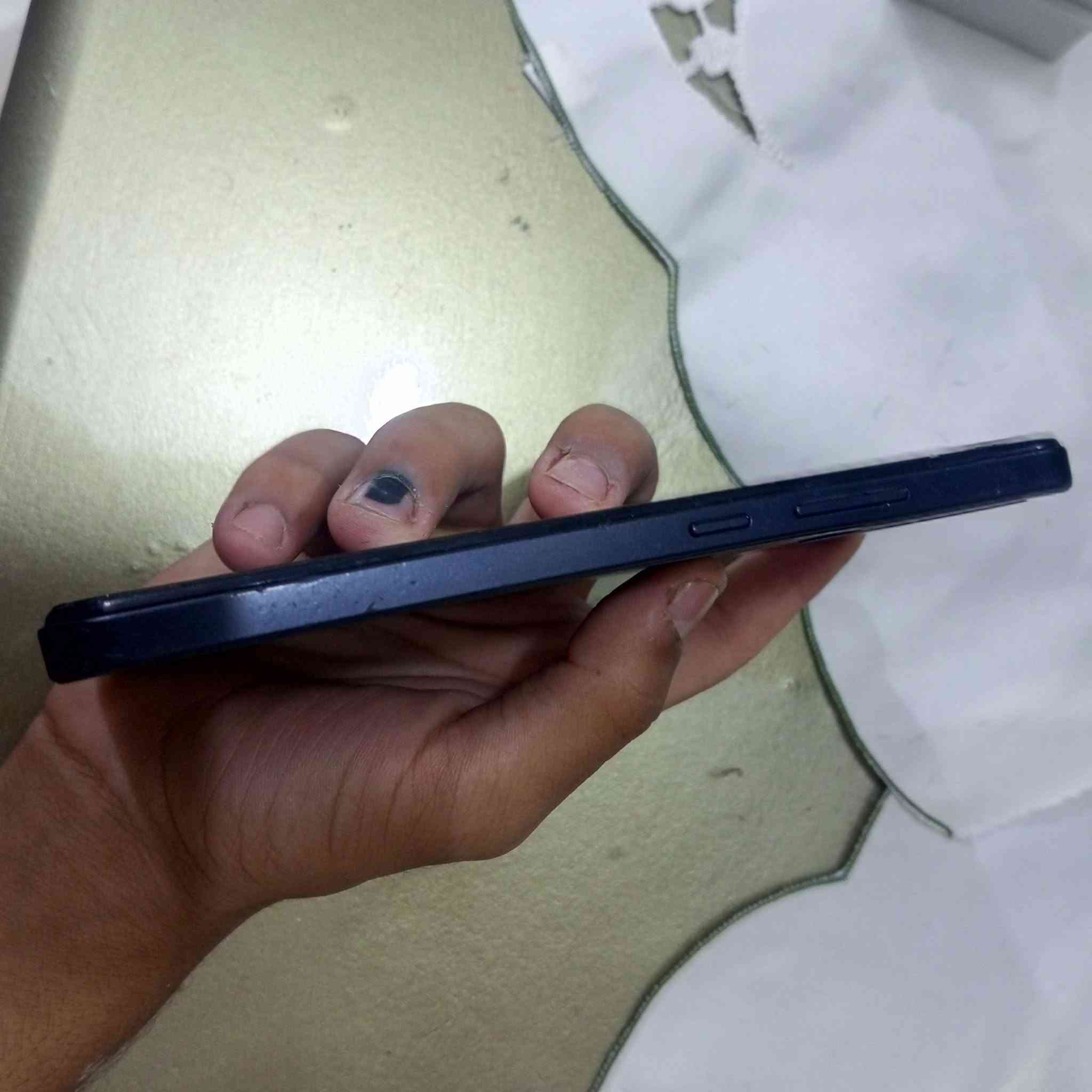 السلام عليكم انفنكس سمارت 7بلاس
جهاز نضيف ذاكره 64جهاز فقط شاشه اصليه مبدله  مابي شخط  بطاريته 6000 شحنه تابسي يدعم شحن السريع سعره 75 ملاحضه( فقط كامراته الكدام بيه غواش قليلل )

نص مكتوب في الصور:
- V12.0.0 اسم الجهاز Infinix SMART 7 PLUS إصدار Android 12 الكاميرا الأمامية 5M RAM 3.00 GB + 4.00 GB 3 GB قابلة للتوسيع البطارية 6000mAh الطراز Infinix X6517 وحدة المعالجة المركزية Unisoc SC9863A1 13M DUAL Camera ROM 64.00 GB الشاشة 720X1612