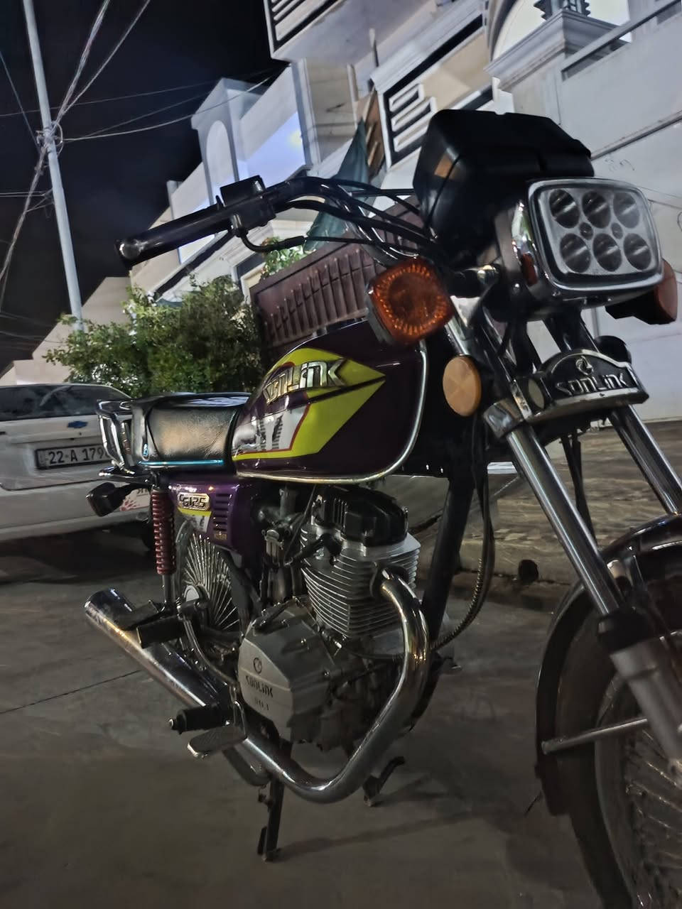 دراجة سولنك للبيع ☑️🏍
موديل 2022

كهربائية كامل شغلة

ملاحضه (دراجة مفتوح فقط قبق المحرك الفوك يعني مال فيلز) 

رقم *********** 

سعر 575بي مجال
