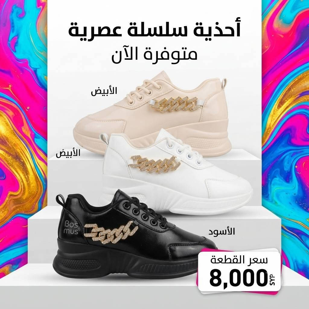 ابداع ❤️
التفاصيل داخل الصور 
كلشي جديد راح يكون موجود 
بقناتنه غلى التليكرام🌷 
https://t.me/ansdAna
#انسب_الاسعار 😍😍
التوصيل متوفر لجميع انحاء ❤️العراق ❤️
واي طلب اكثر من 45 توصيل مجاني 
للتواصل السريع الاتصال على الرقم او المراسلة على الواتس اب 
***********

نص مكتوب في الصور:
- مجموعة أحذية كيه-زد اليقين اليقين K-Z MADE IN CHINA البني مقاس 37_38_39 اوف وايت مقاس 37 سعر القطعة 10,000 IQD
- الأبيض: المقاس 40 الأسود: المقاس 37 البيج: المقاس 39 السعر: 12000
- أحدث صيحات الموضة للأطفال! لون رمادي أنيق لون أزرق داكن جذاب لون أسود كلاسيكي متوفر متوفر حصرياً بالمقاسات التالية: 28 - 29 سعر القطعة: 9000 دينار
- أحدث صيحات الموضة للأطفال! متوفر بالمقاسات التالية: متوفر بالمقاسات التالية: 31 - 32 - 33 - 34 سعر القطعة: 7000 دينار
- مجموعة أحذية الشتاء العصرية الألوان المتاحة: أبيض، أسود، رمادي فاتح سعر القطعة 8,000 IQD
- أحذية سلسلة عصرية متوفرة الآن الأبيض الأبيض الأسود سعر القطعة 8,000 SYP
- الاسود مقاس 38_40_41 الابيض اسود مقاس 37_40_41 ابيض وردي مقاس 38_39_40 سعر القطعة 10000 IQD
- مجموعة الصنادِل الأنيقة أسود مقاس 41 أبيض مقاس 38_40_38 سلفر مقاس 37_39_40 سعر القطعة 12,000 IQD
- أحدث صيحات الموضة للأطفال! مريح وأنيق للأولاد والبنات متوفر بالمقاسات التالية: 25 - 26 - 28 - 30 للأولاد والبنات سعر القطعة: 10000 دينار
