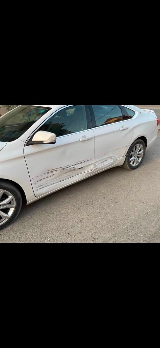 امبالا ٢٠١٨
ستة سلندر 
كشنات جلد 
كشنات كهرباء 
شاشة حجم جبير 
قاصة 
قطعتين تبريد 
كير و محرك شرط ما مفتوح
ماشية ١٧٠ الف 
مرقم كركوك خصوصي 
السيارة حادثها موضح بالصور و البابين مبدلات بلادي السعر 130 ورقة قفل تواصل واتساب ***********
