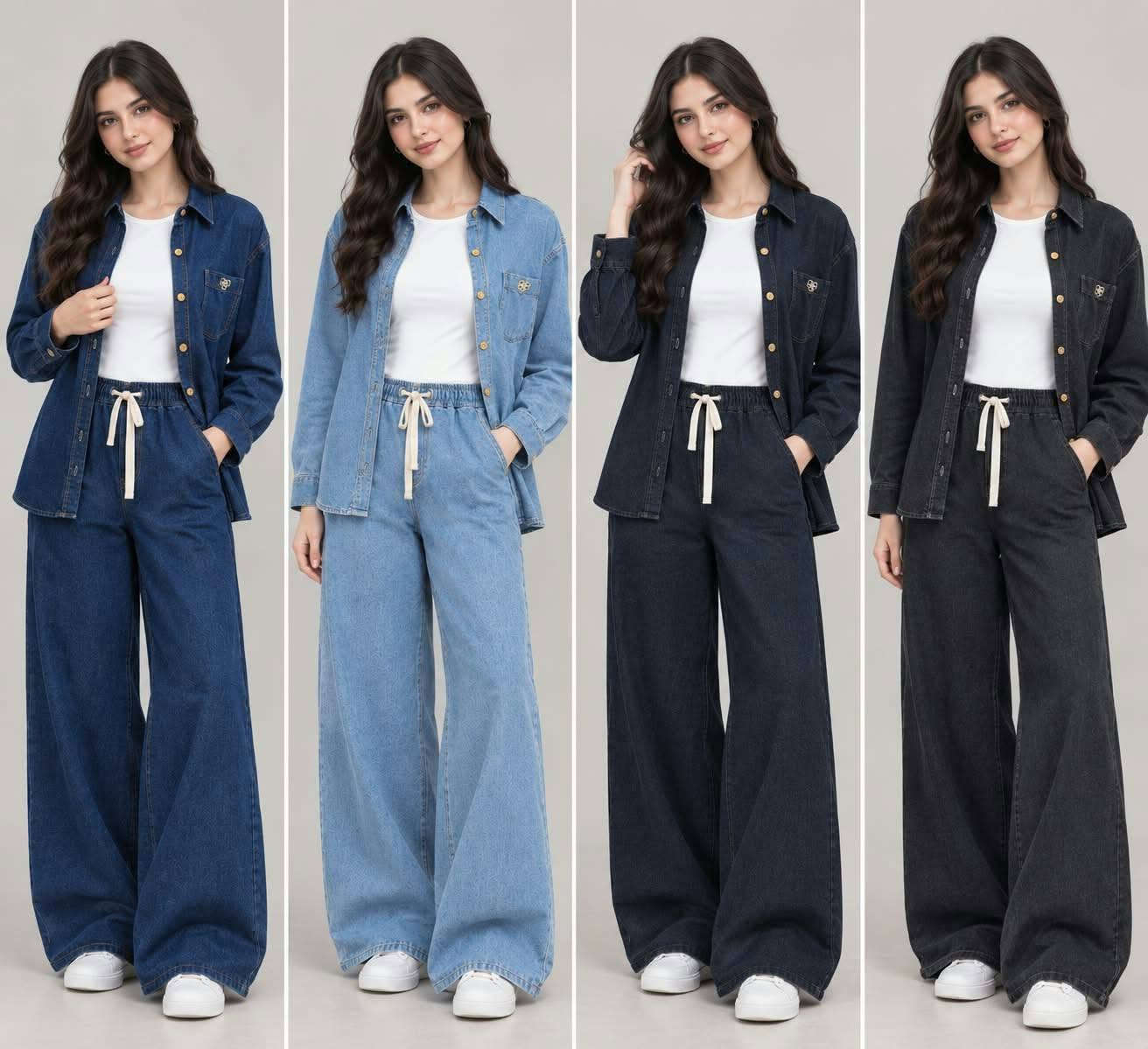 سوت جينز • ٣ قطع • ELLE