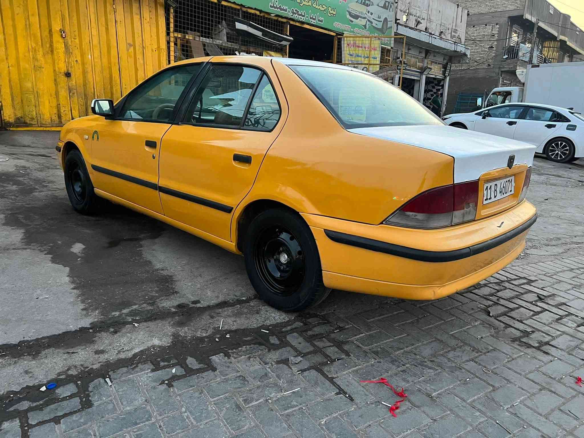 سلام عليكم 
سمند موديل 2011 محورة كورلاة نحلة 1800 
كير مكينة مكفولات تبريد شغال ثلج ￼
بية منضومة غاز شغالة جديدة 
شلعة فول 
كهربائيات كلة شغالة كيجات شغالة 
صدر أمام خلفي كلة جديد 
ما ناقصة اي شي 
بسمي ارقام نگليزي تحويل ثاني يوم 
مكاني بغداد مدينة الصدر 
رقم *********** 
السعر 38 بية مجال الطيبين
