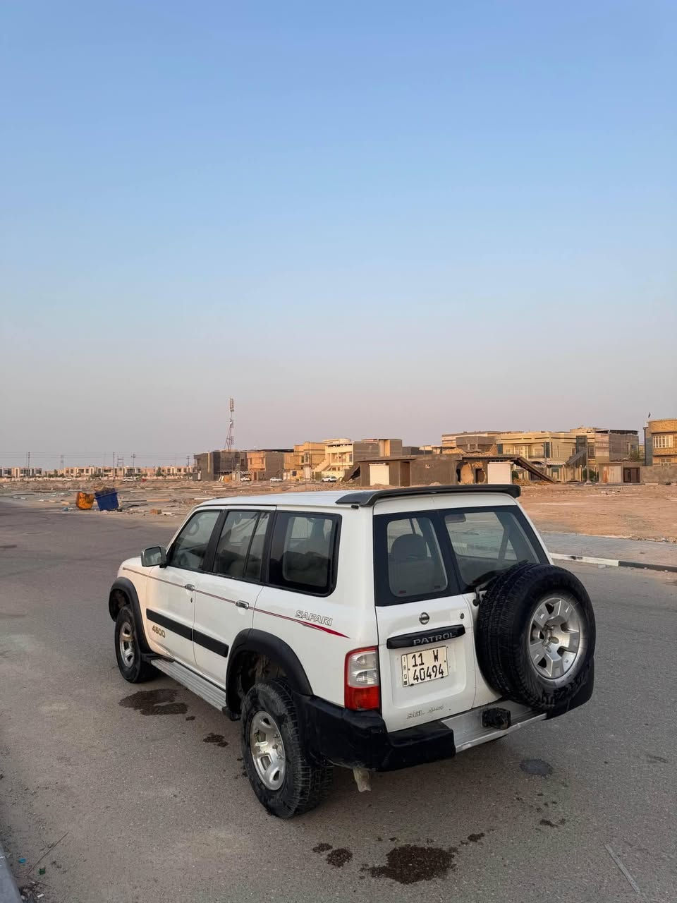 نيسان باترول سوبر سفاري 2002
مكينة 4500
السعر 100 و بيها مجال بيع مستعجل
السيارة كفالة مكينة و گير و رباعي و بديها بدون حادث او صبغ حدادية كاملة جدا نضيفة و جاهزة استخدام شخصي و ما طالعة صيد
رقم بغداد مشروع وطني سنوية لغاية 2030
مكاني البصرة *********** البصرة, العراق
