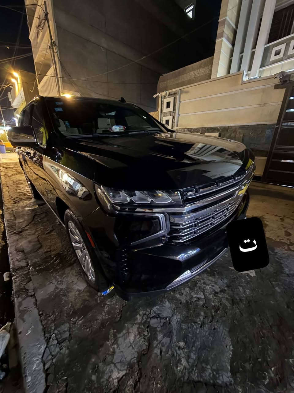 السلام عليكم تاهو موديل 2023 خليجي بريمير فول واحد على واحد اعلى فئة بلتاهو بنراما بصمة ابواب تشغيل عن بعد كشنات كهرباء وجلد وتدفئا تبريد صندوق كهرباء 8 سلندر 7 راكب 3 قطع تبريد ويل22 كروم داتاشو 5كامرات كير دكمه ماشيه 58 الف مكفوله كفاله عامه عدا بارد بسيط بالباب العكس السايق فقط باقي السياره مكفوله  بعد بيها هواي مواصفات بغداد المشتل رقم الهاتف ***********

نص مكتوب في الصور:
- ت
