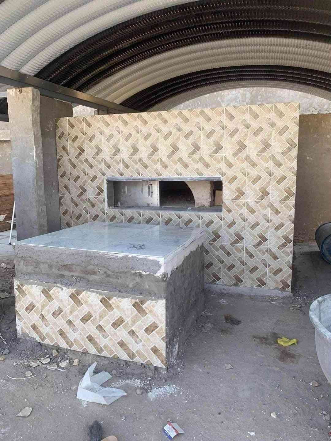 بسم الله الرحمن الرحيم
مستعدون لبناء جميع أفران الصمون وافران البيتزا وافران المواكب الحسينيه وتنانير الطين والبوجات والمداخن التركيه بأجود الأنواع وأنسب الاسعار ضمان 20 سنه حقيقي يعني تكدر تضمن حقك 

مواصفات الدبان 

اولاً العركجين نشتغله فرشي اصفر وطين خاوه مال النجف

ثانيه كرك ستاوا كامل 

ثالثا العركجين ناصي 70 سنتيم

رابعا البوجه ماتعبر دخان ع خباز 

خامسا والاهم شرط الدبان فول حماوه بدون إصراف نفط او غاز

سادسا الطابوك الحراري تركي اصلي ذمه 

سابعا الباب والقوس الوزن الثقيل شرط 

ثامنا توجود صيانه كل سنه لدبان مجانيه 

وأحنه خدام  نستقبل كل اتصالاتكم للاستفسار عن الدبان 

نشتغل بجميع أنحاء العراق 

***********

نص مكتوب في الصور:
- اقتصاص
