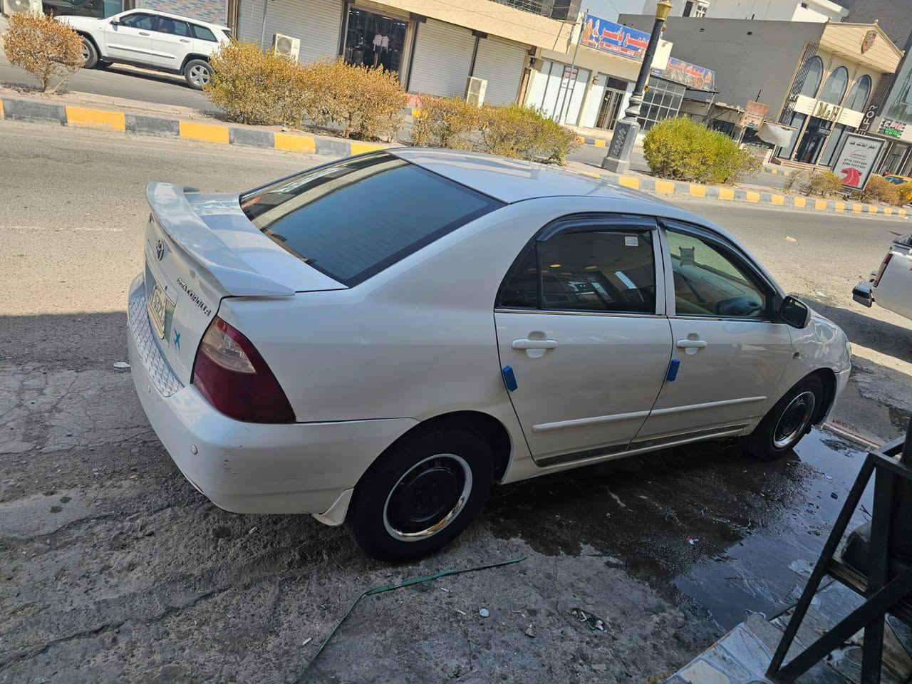 السلام عليكم
كورلا ٢٠٠٧ خليجي محرك ١٨٠٠
السياره مكفوله من گير ومحرك وتبريد 
والسياره كلين نظيفه عدا التكحيلات بيه شويه بارد بل جاملغ 
السياره نظيفه ودواخلها نظيف ومطلوب عليها ٩٧ وبيها مجال بسيط 
للتواصل على الرقم 
***********
