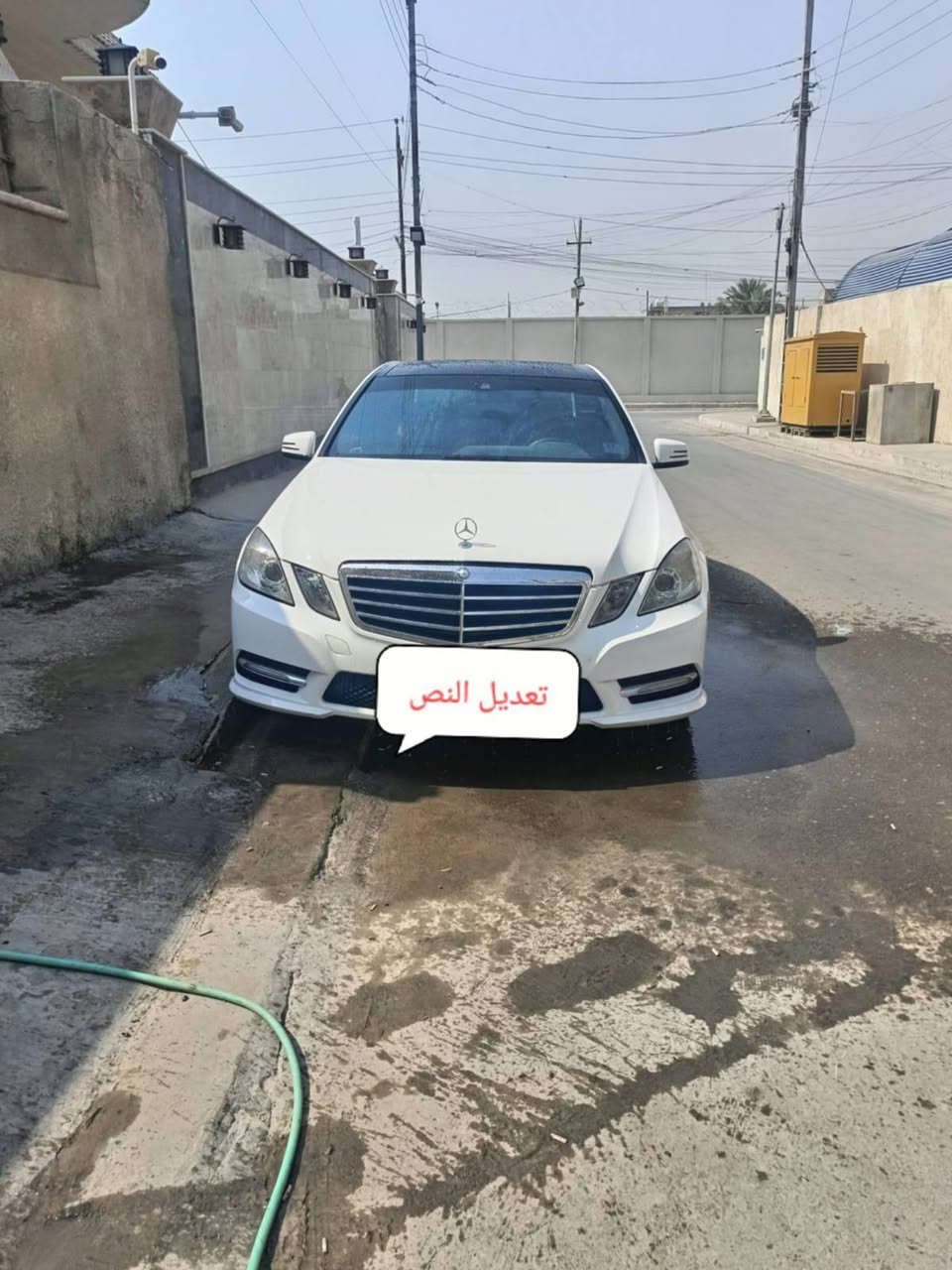 السلام عليكم مرسيدس 2013 E350
وارد امريكي بدون حادث 
بانوراما فتحة سقف 
كشنات جلد كهربائي تدفئة تبريد 
ماشية 57الف 
نضافة فول استخدام شخصي قليل 
محرك 6سلندر 
نضام قيادة سبورت +ايكو 
مكان السيارة بغداد الامين الثانية 
***********
