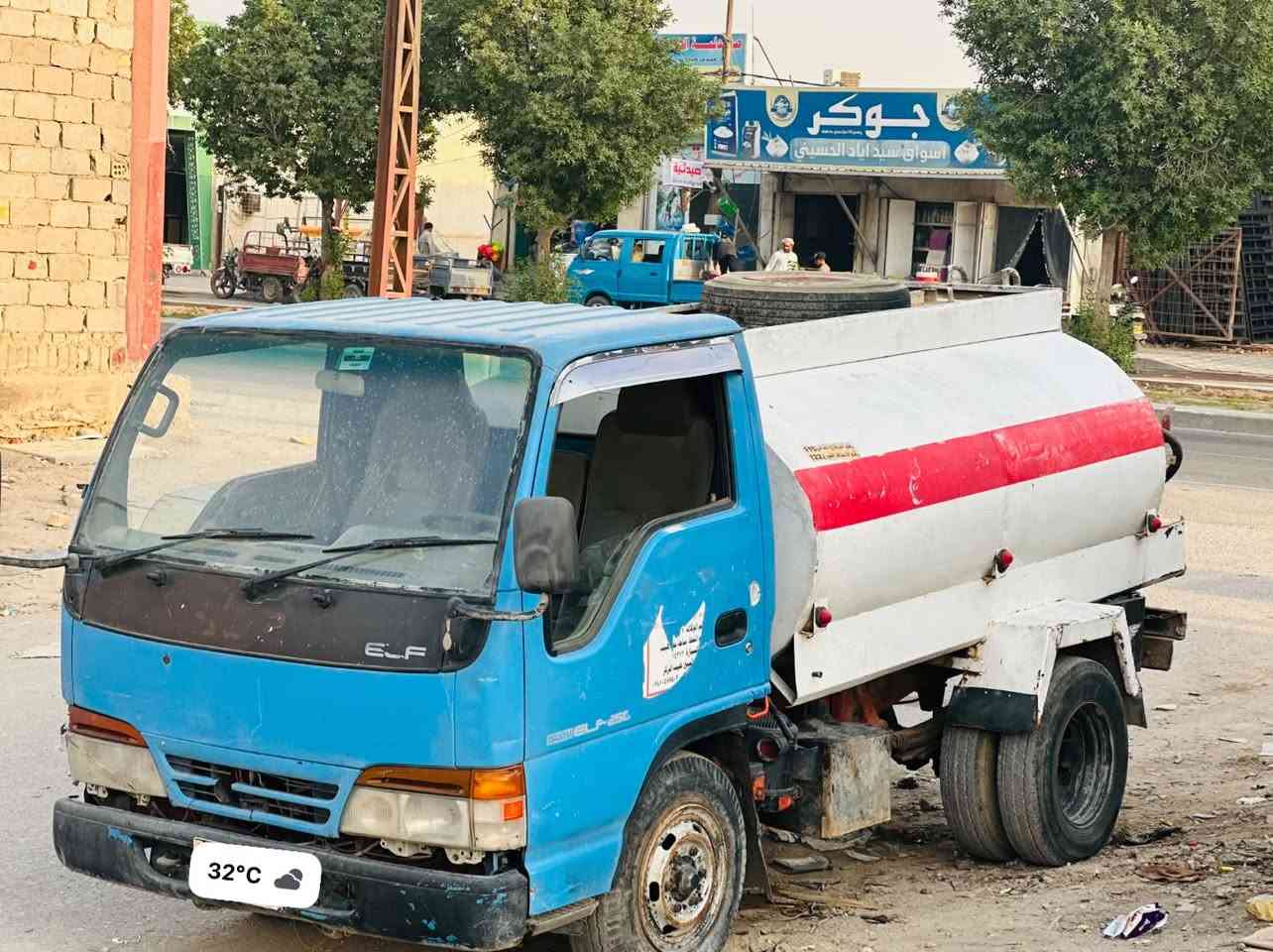 اسوزو حوضية • حمولة ٤ طن • موديل ١٩٩٣