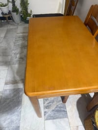 ميز طعام • ٤ كراسي • انتيكه