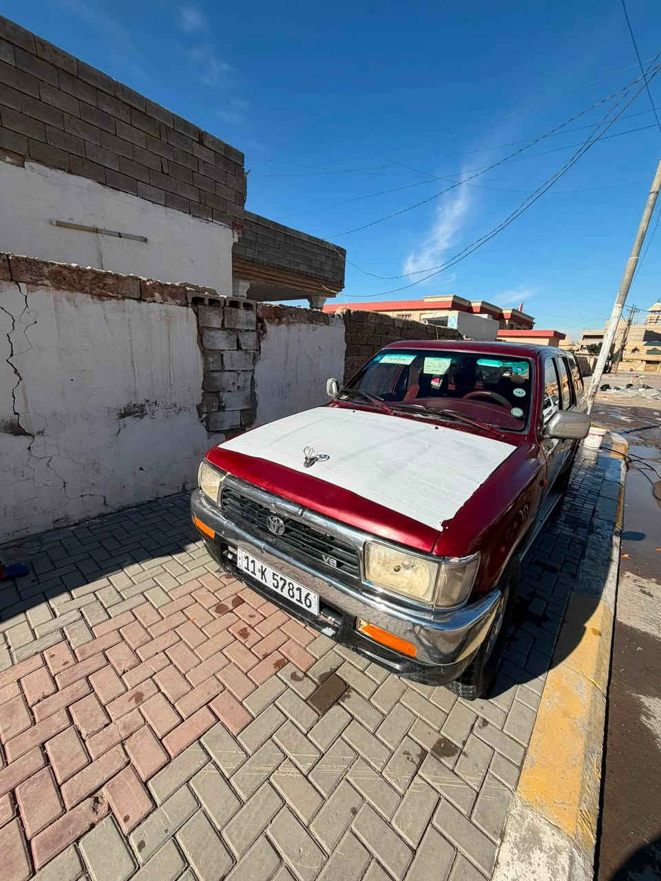 السلام عليكم تيوتا فور رنر موديل 1994 
كير ومحرك ملكه vvt  ٦ سلندر بالشرط تفحص وين ما يعجبك بدون قطرة تبخير ولا تنقيص (بالشرط بالشرط )
 مصبوغه حزام صبغ درجة أولى كهربائيات كلها شغلات اشاير ماسحات لايت عالي ناصي اناره داخليه كلها جديد مشدوده 
مسجل mb3 بلوتوث اواكس شغال بريك مبدل كامل قبل اسبوع تايرات خير من الله 
رقم بغداد دولي شرط التحويل 
بدون خياس نهائياً وتجي وتشوف وتفحص بعينك ووين ميعجبك .
بيع او مراوس حسب القناعة 
السعر30 بي مجال 
الاستفسار***********
