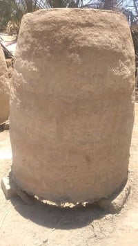 تنور طين • مصنوع يدوي • توصيل المثنى