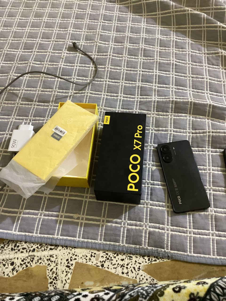 بوكو brox7 جهاز قوي بعده بحالة الوكالة
بطارية 93

جهاز ممفتوح ولا مطخوخ شرط الفحص - يجي ويا شاحنته الأصلية وجميع ملحقاته

- 120 بالببجي وسلاسة فائقه

- كامرة 120 فريم + 4

- السعر 250 قفل متوازي علي واريد ابيعة - - مكاني الفلوجة حي الشهداء -

- رقم الهاتف *********** واتساب فقط -

الجهاز معروف بقوتة اكتب بوكو brox7 وشوف المواصفات مالتة
